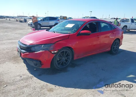 2019 Honda Civic Sport из США, поврежденный, VIN 2HGFC2F87KH559846